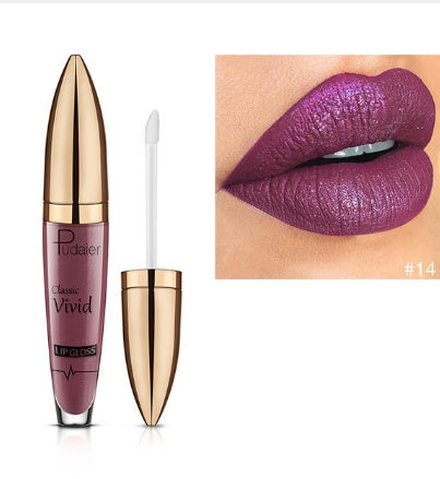 Pudaier Matte Pearlescent Lip Gloss