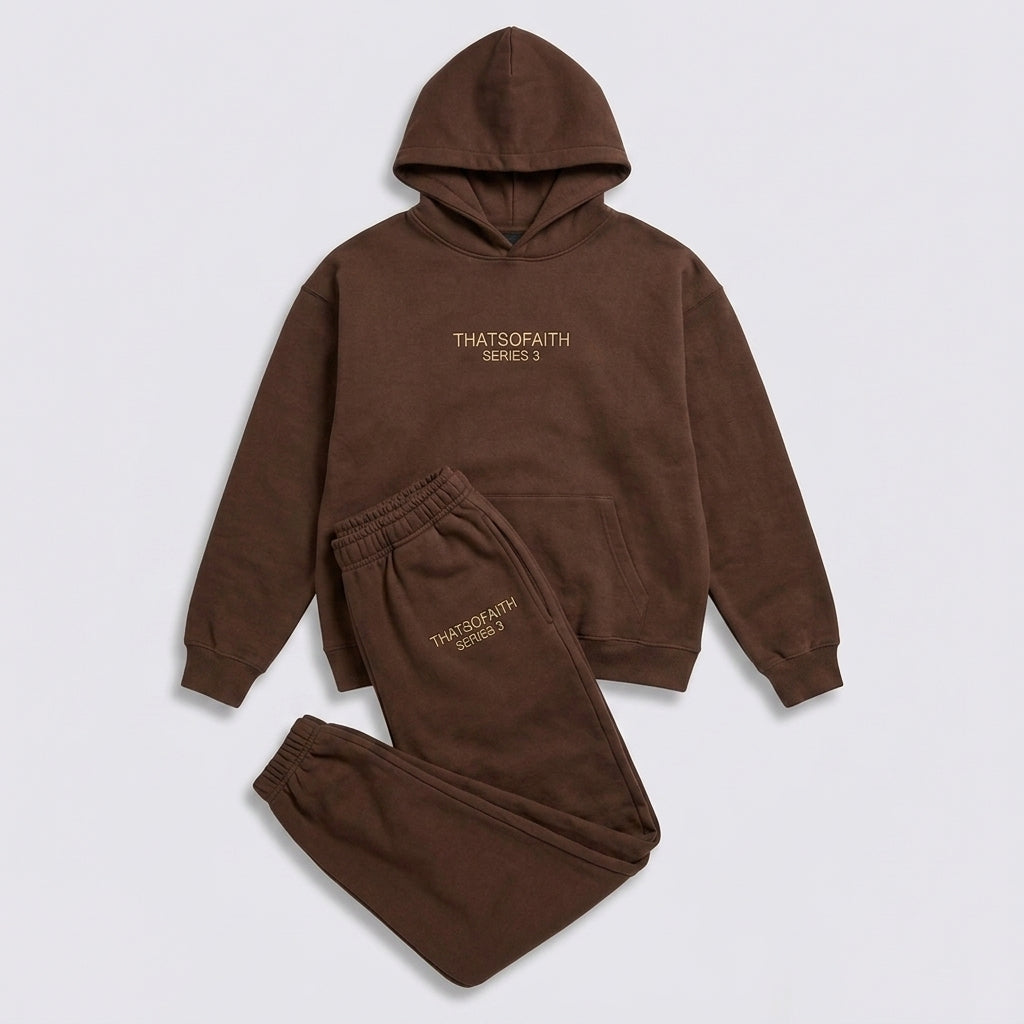 Esther | Ensemble de survêtement imprimé pour femme – Sweat à capuche doux et pantalon de jogging