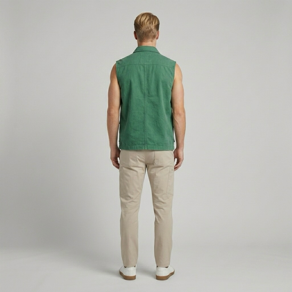 Gilet de campagne à poches utilitaires