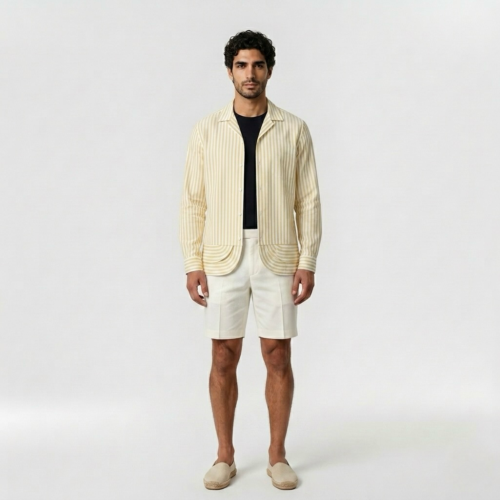 Chemise détente Riviera rayée