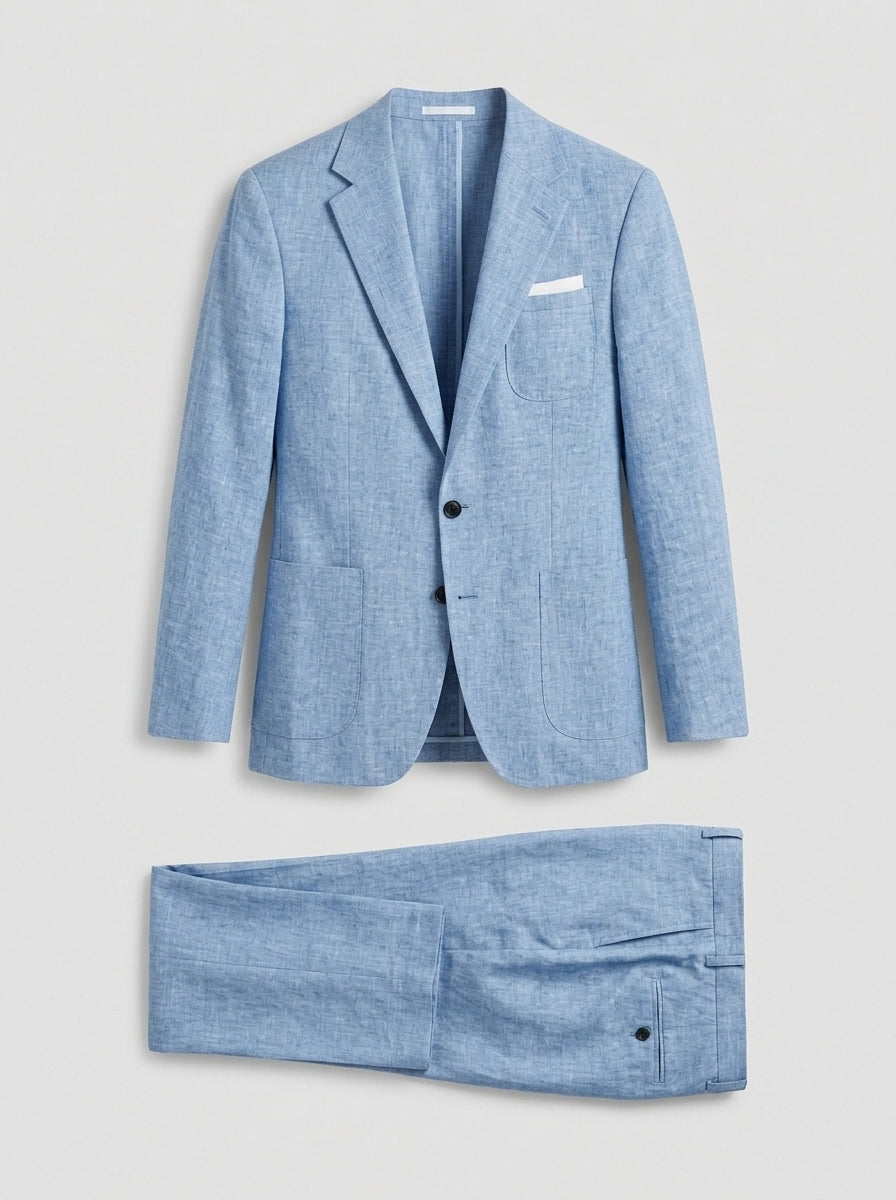 Dorian | Costume homme en lin – Costume léger, respirant et coupe slim
