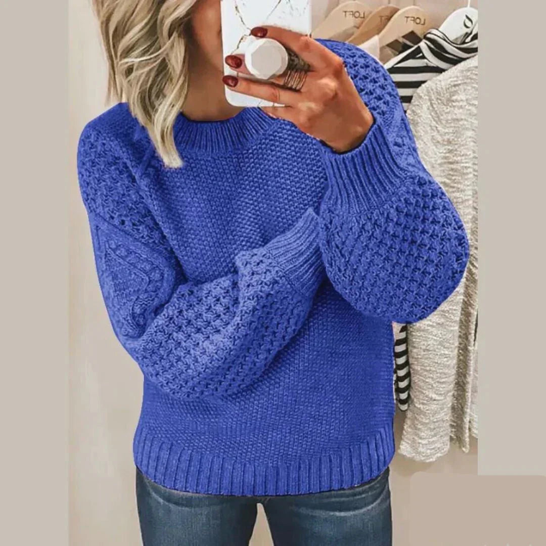 Verity | Pull en maille douce pour femme – Coupe ample, haut décontracté pour tous les jours