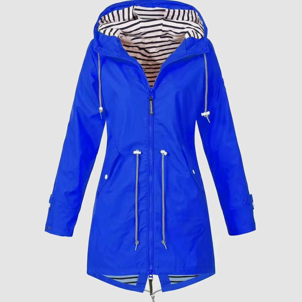 Valessine | Veste de pluie pour femme – Veste d'extérieur imperméable et coupe-vent