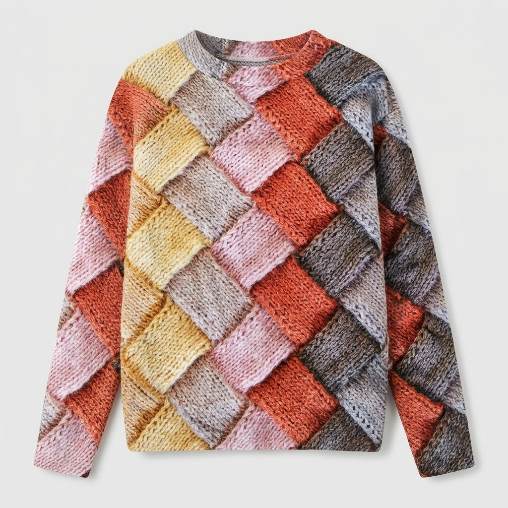 Lyselle | Pull pour femme au motif original – Design ludique
