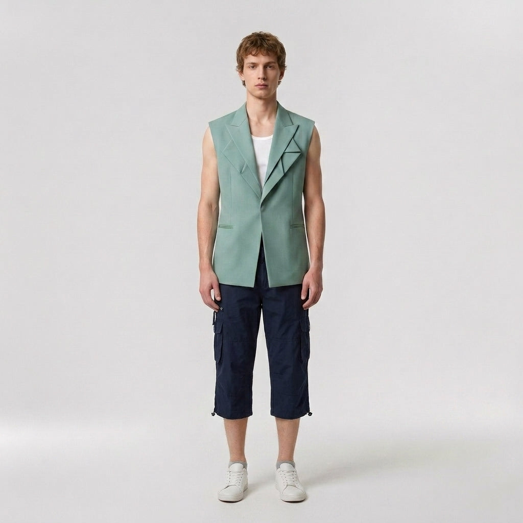Léon | Short cargo à multiples poches pour homme – Short utilitaire confortable en coton