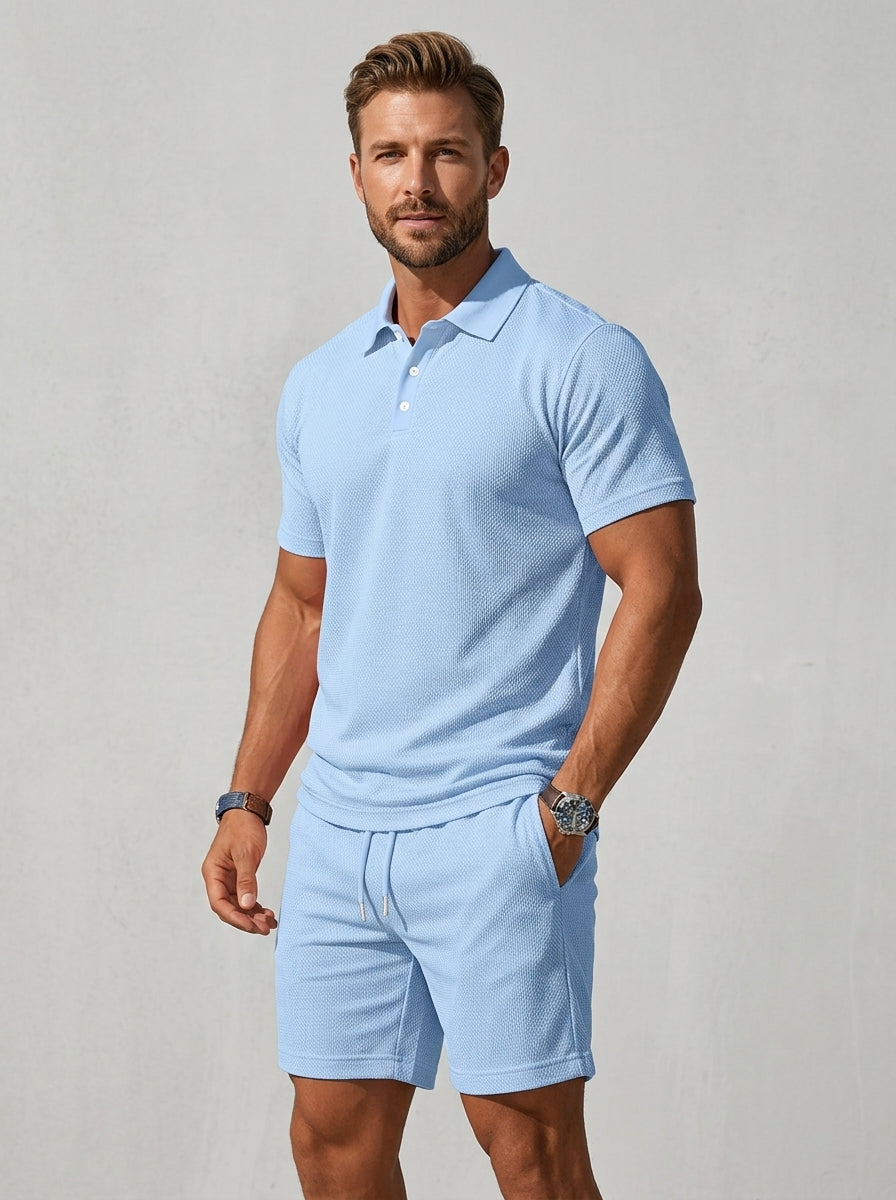 Winsome | Ensemble Polo & Short pour Homme – Tenue Décontractée 2 Pièces
