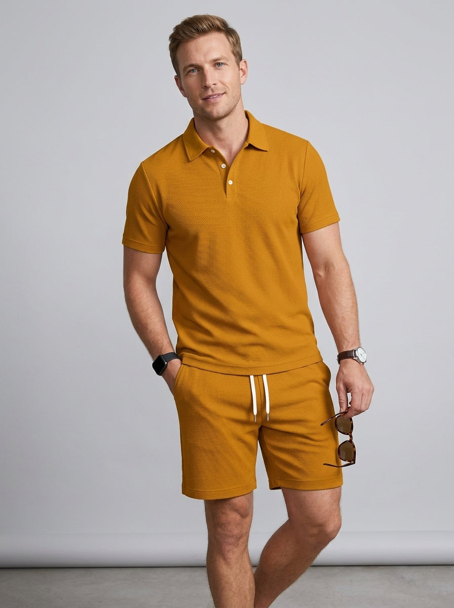 Winsome | Ensemble Polo & Short pour Homme – Tenue Décontractée 2 Pièces