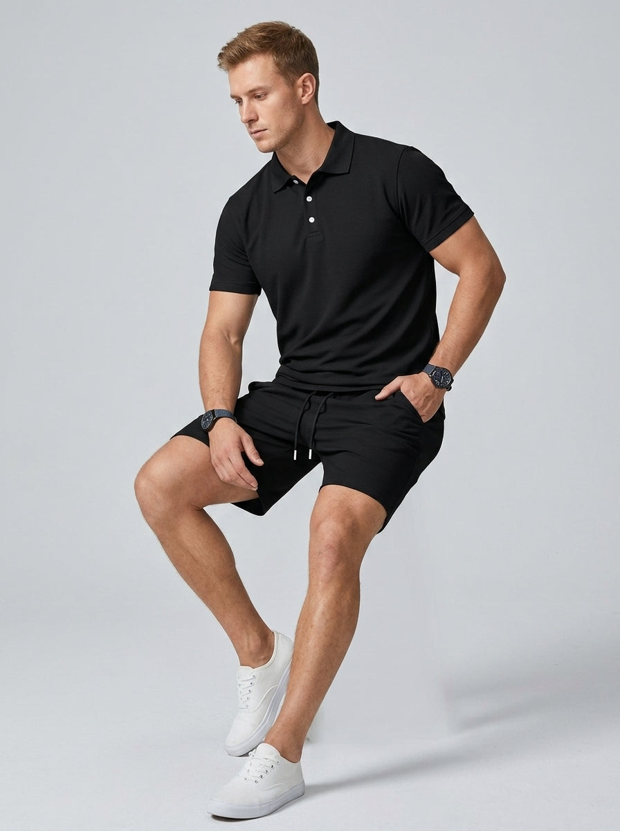 Winsome | Ensemble Polo & Short pour Homme – Tenue Décontractée 2 Pièces