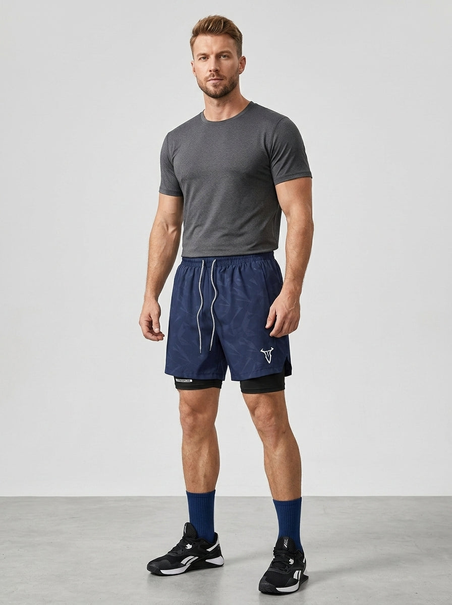 Archer | Short de sport pour homme – Short de sport à imprimé géométrique