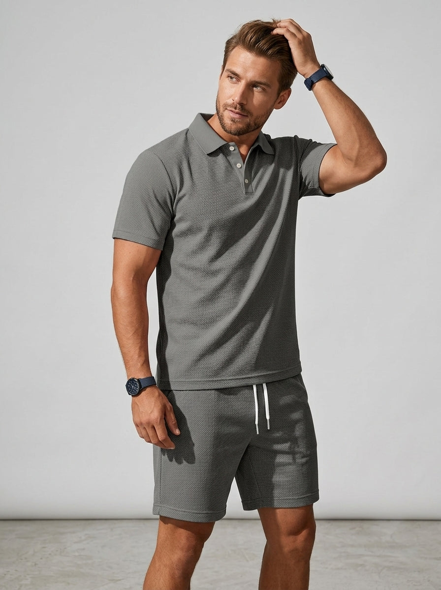 Winsome | Ensemble Polo & Short pour Homme – Tenue Décontractée 2 Pièces