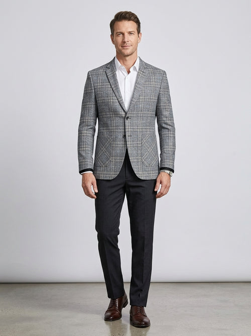 Alain | Blazer Homme Premium Ajusté – Veste de Costume Classique à Coupe Structurée