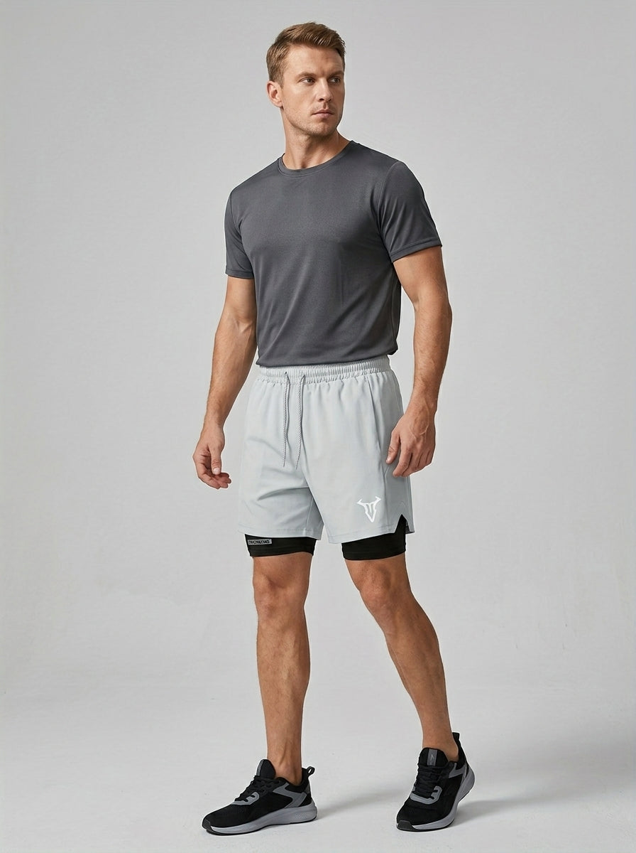 Archer | Short de sport pour homme – Short de sport à imprimé géométrique