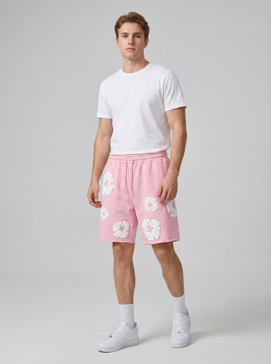 Émeric | Short homme à imprimé floral – Short streetwear léger et respirant