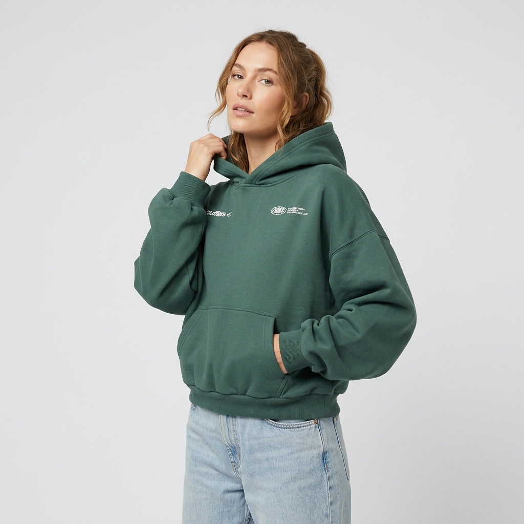Luciana | Sweat à capuche de luxe pour femme – Sweat-shirt en coton mélangé tout doux