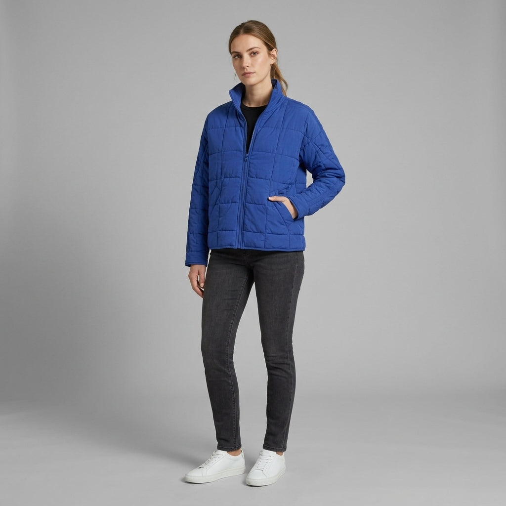 Hermia | Veste matelassée pour femme – Fermeture zippée, légère et idéale au quotidien