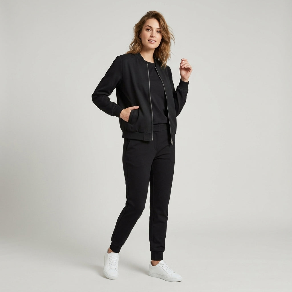 Roselina | Blouson bomber pour femme – Fermeture zippée