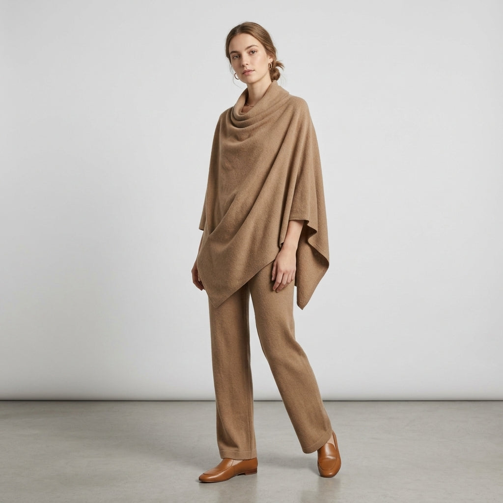 Roselith | Ensemble femme top & pantalon – Col montant