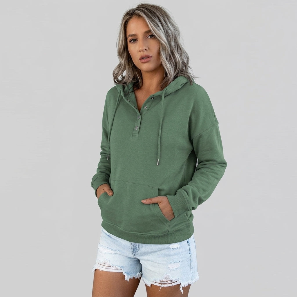 Beloria | Sweat à capuche pour femme – Sweat à capuche basique uni