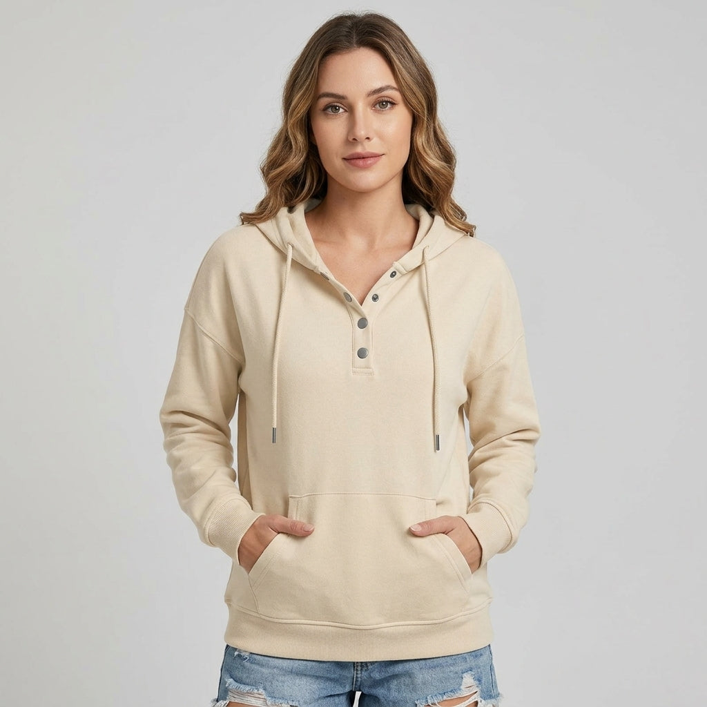 Beloria | Sweat à capuche pour femme – Sweat à capuche basique uni