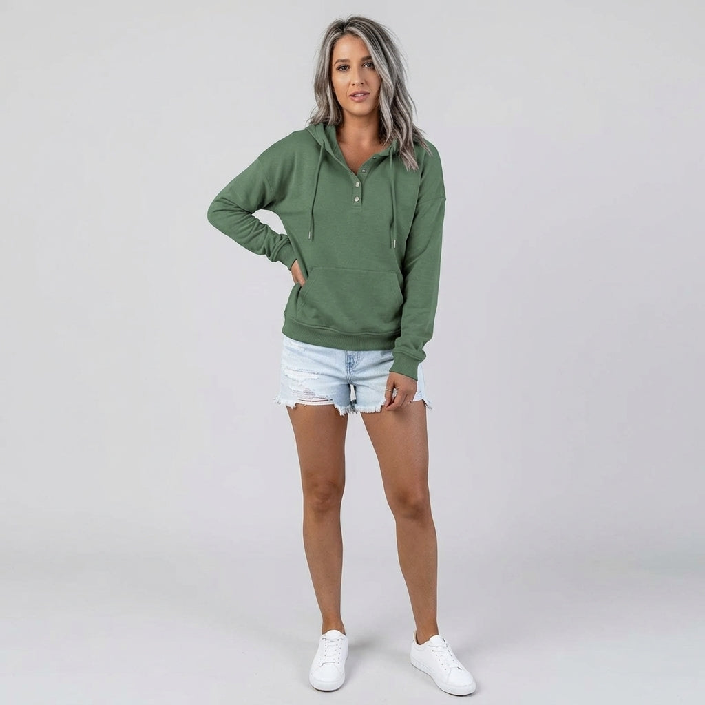 Beloria | Sweat à capuche pour femme – Sweat à capuche basique uni