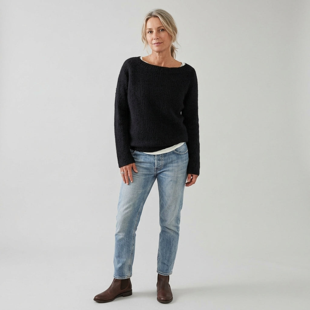 Caelisse | Pull en laine mérinos pour femme – Un pull doux, chaud et respirant