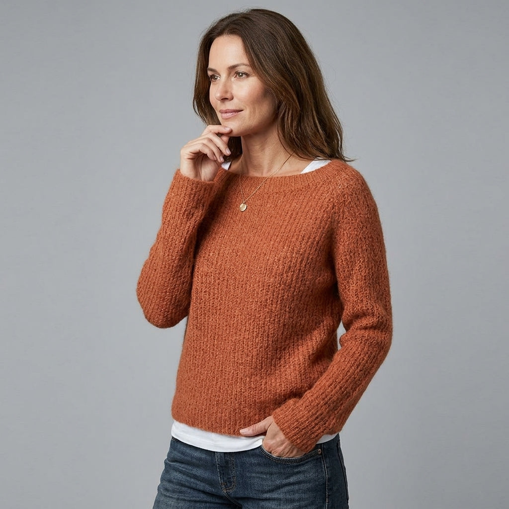 Caelisse | Pull en laine mérinos pour femme – Un pull doux, chaud et respirant