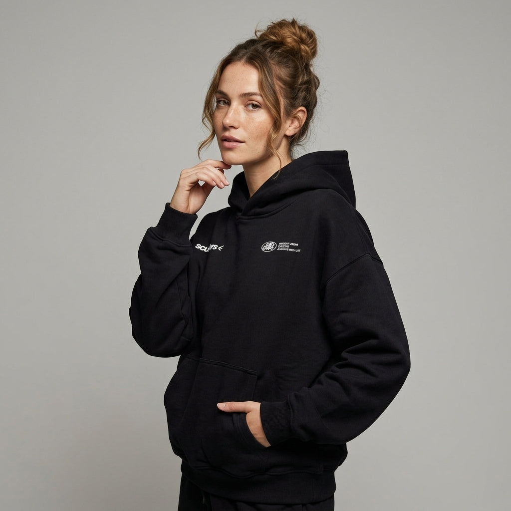 Luciana | Sweat à capuche de luxe pour femme – Sweat-shirt en coton mélangé tout doux