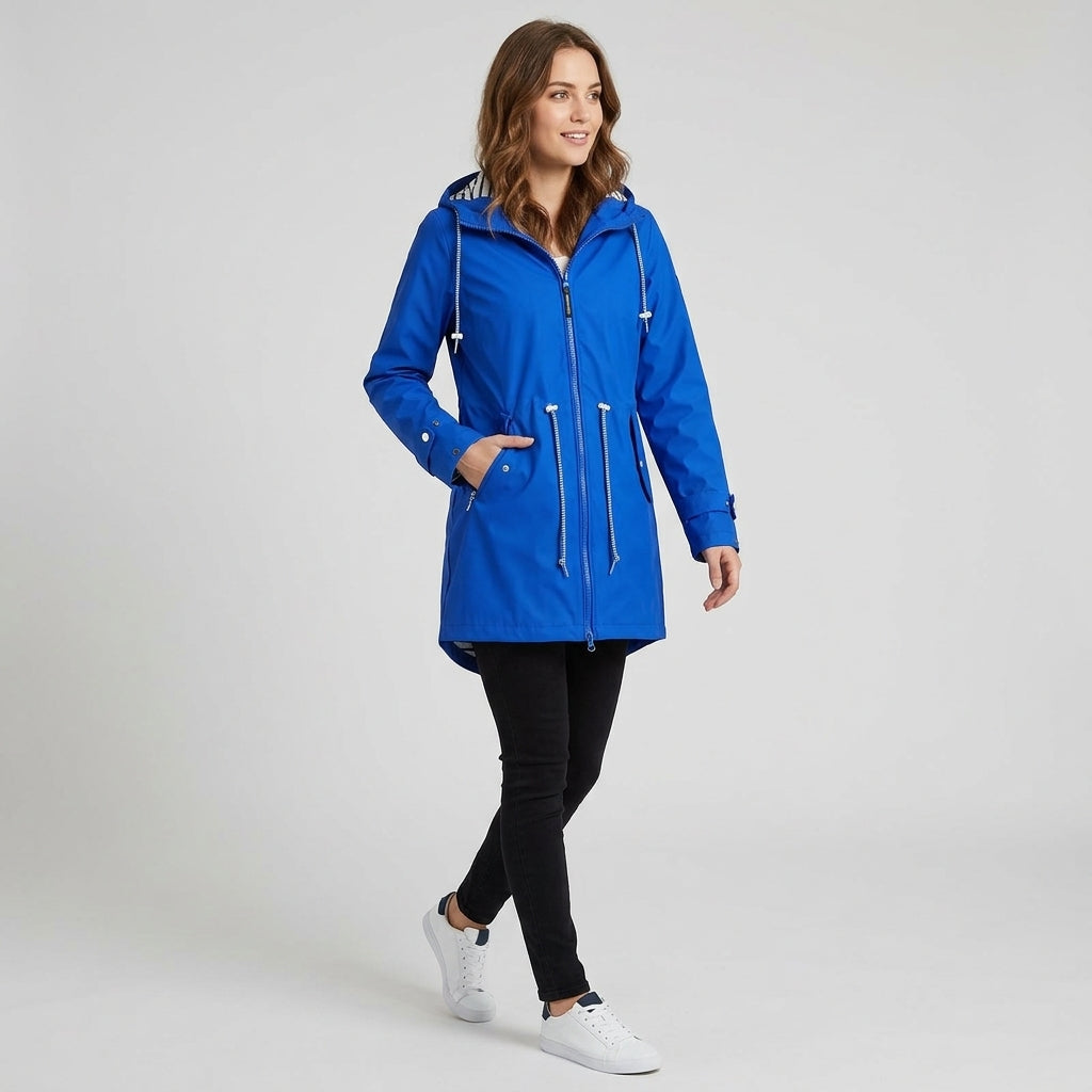 Valessine | Veste de pluie pour femme – Veste d'extérieur imperméable et coupe-vent