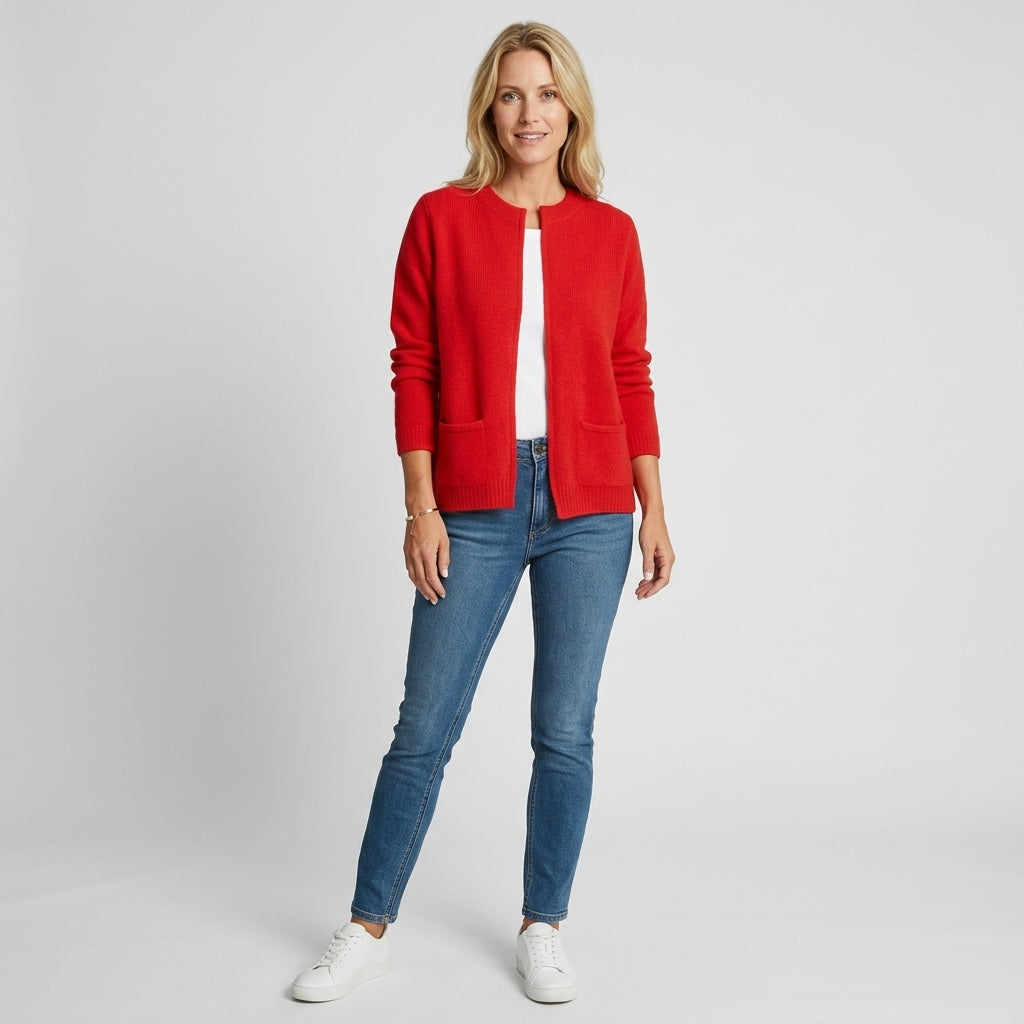 Isolara | Cardigan en maille pour femme – Un modèle doux, chaud et polyvalent