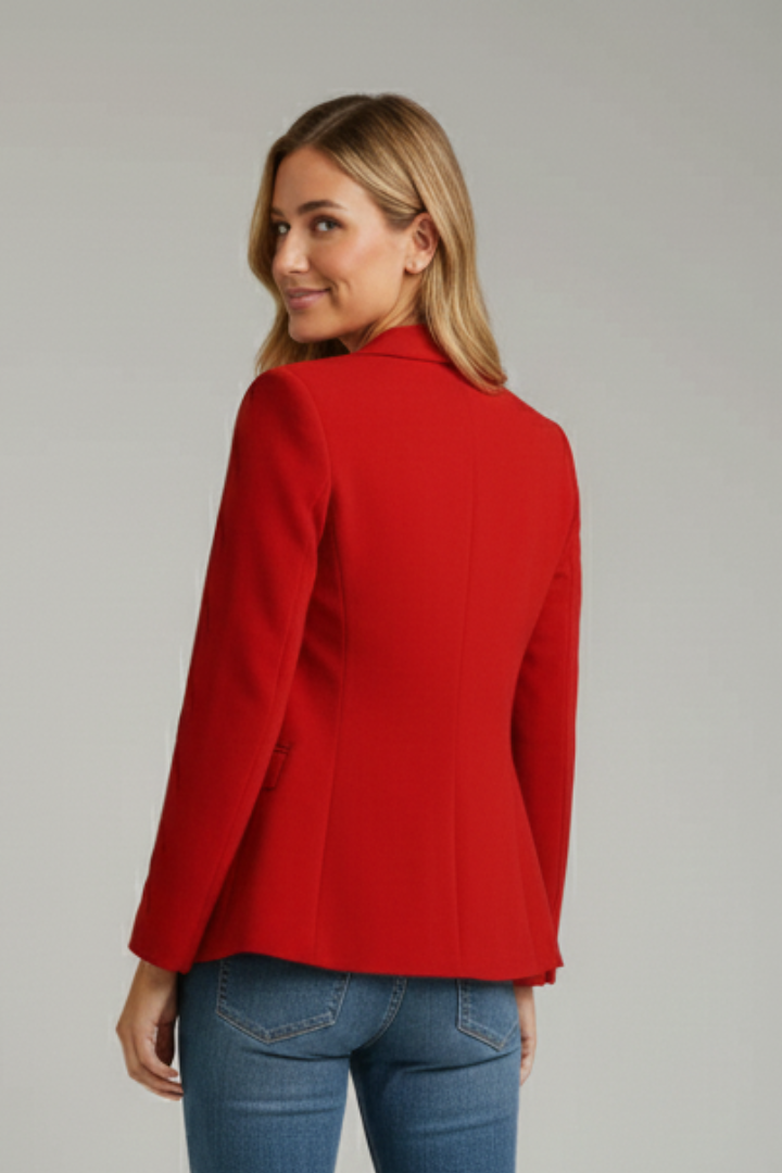 Sylverine | Veste ajustée pour femme – Blazer à revers crantés