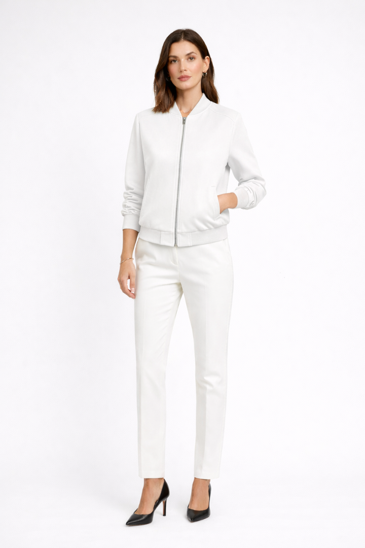 Roselina | Blouson bomber pour femme – Fermeture zippée
