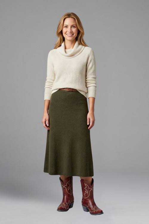 Aramelle | Bottines brodées pour femme, style décontracté inspiré de l’Ouest