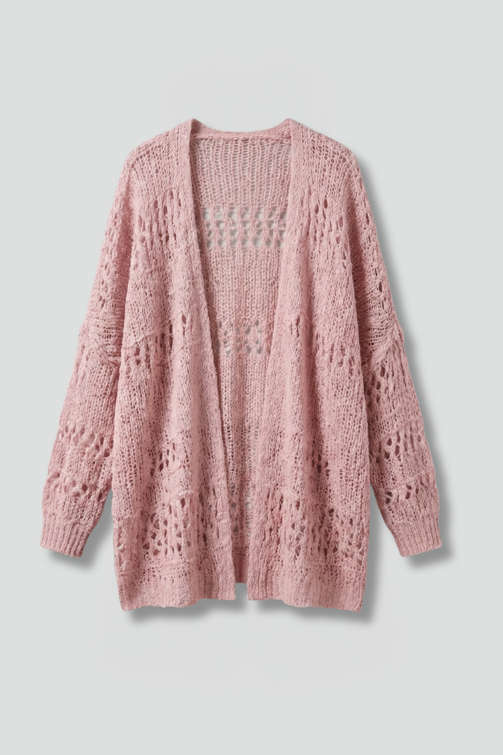 Primrose | Cardigan à manches longues et ouverture sur le devant pour femme