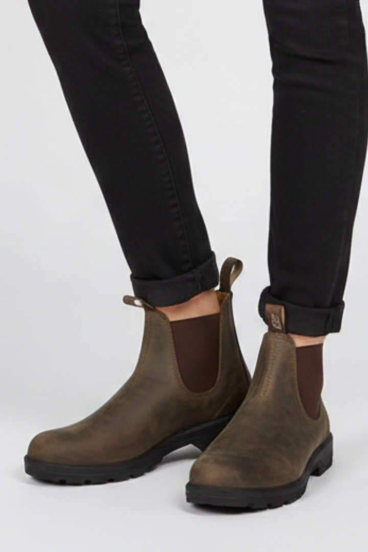 Lysoria | Bottines Chelsea pour femme – Empiècements latéraux élastiques