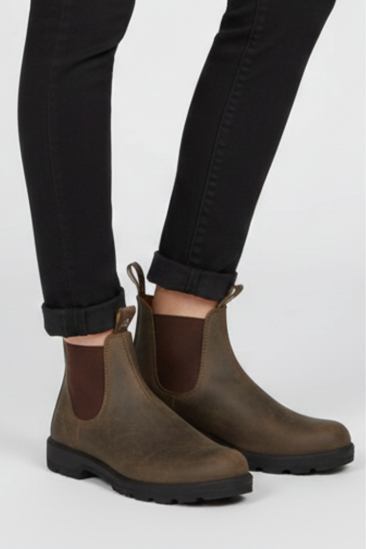 Lysoria | Bottines Chelsea pour femme – Empiècements latéraux élastiques
