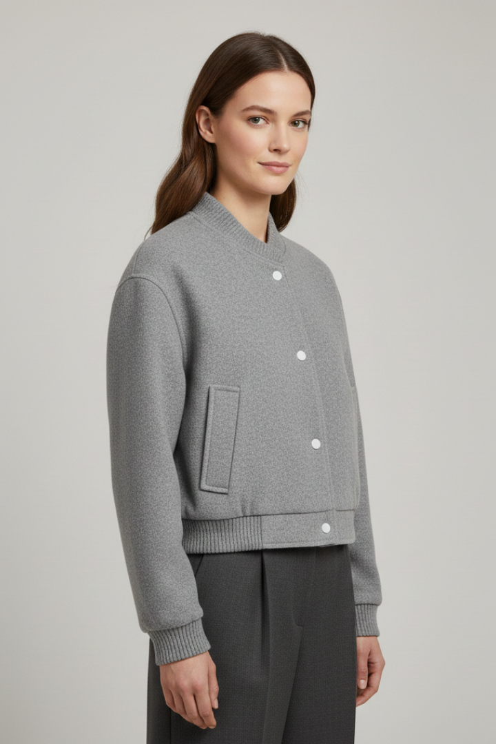 Galadriel | Veste courte pour femme – Fermeture à boutons-pression
