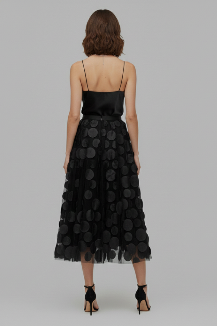 Neralia | Robe Texturée pour Femme – Robe Décontractée à Manches Longues