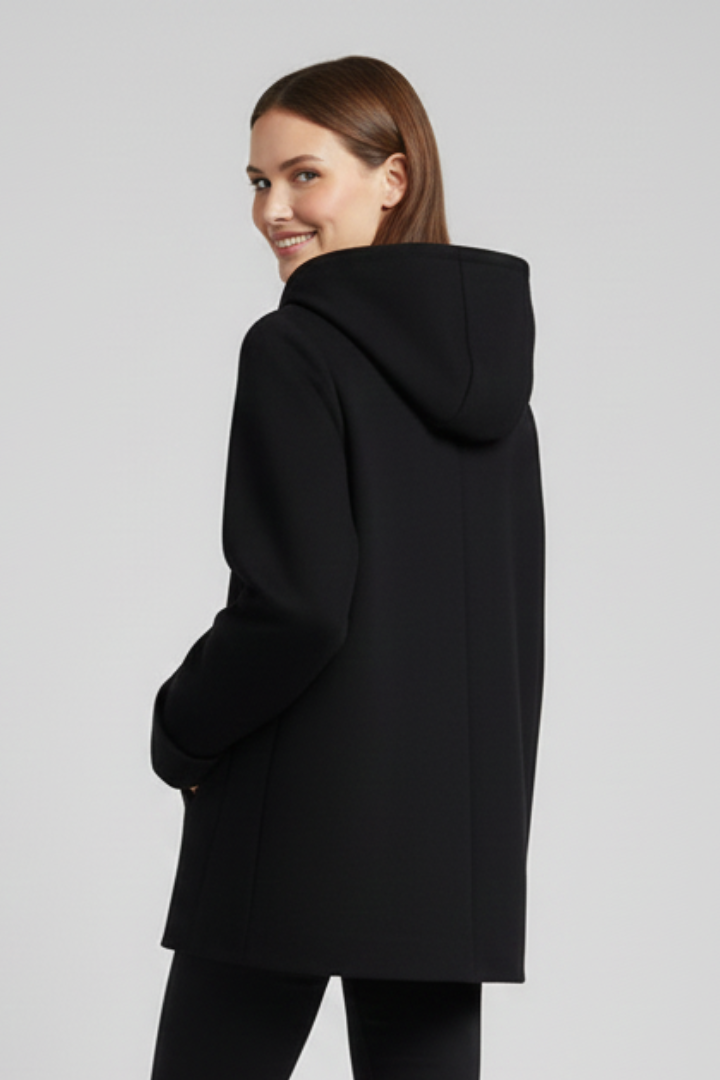 Norellia | Veste à capuche pour femme avec fermeture à glissière et poches