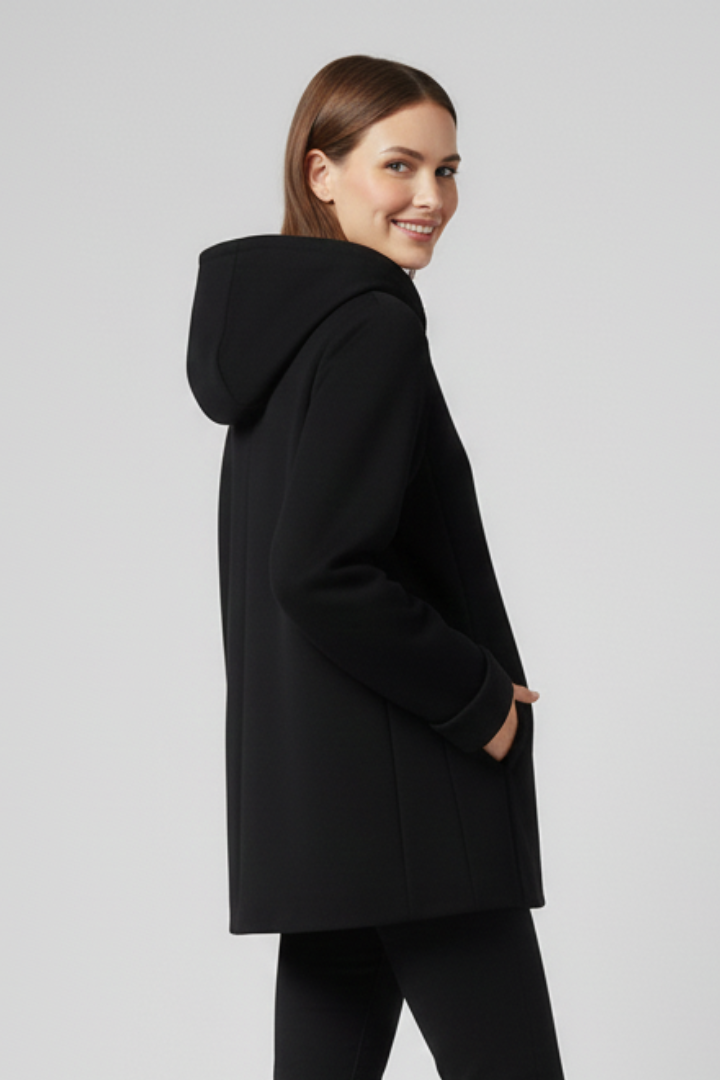 Norellia | Veste à capuche pour femme avec fermeture à glissière et poches