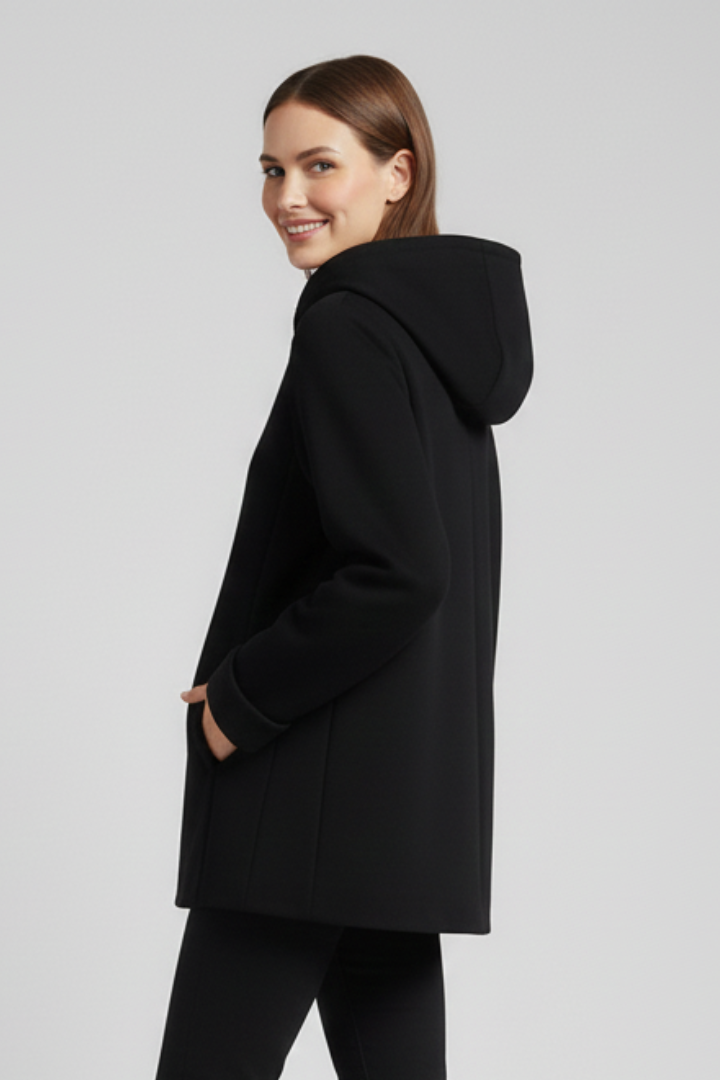 Norellia | Veste à capuche pour femme avec fermeture à glissière et poches