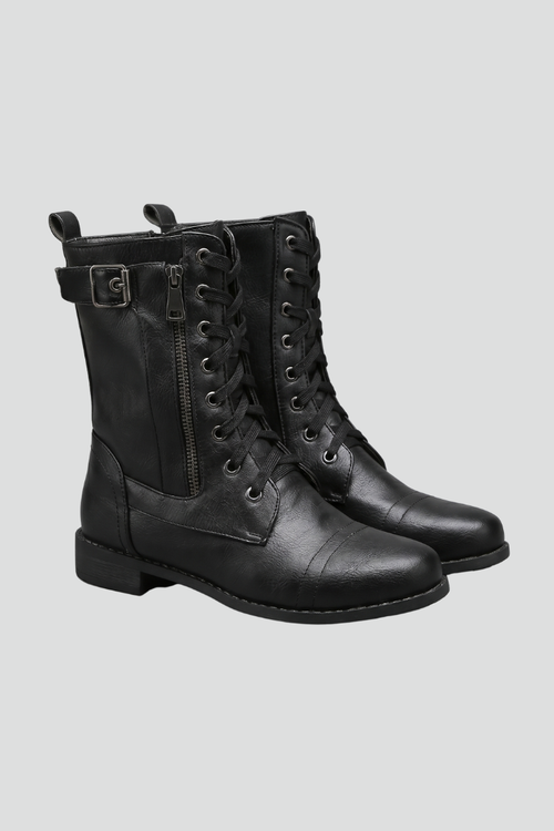 Ameliora | Bottines orthopédiques pour femme, fermeture éclair latérale