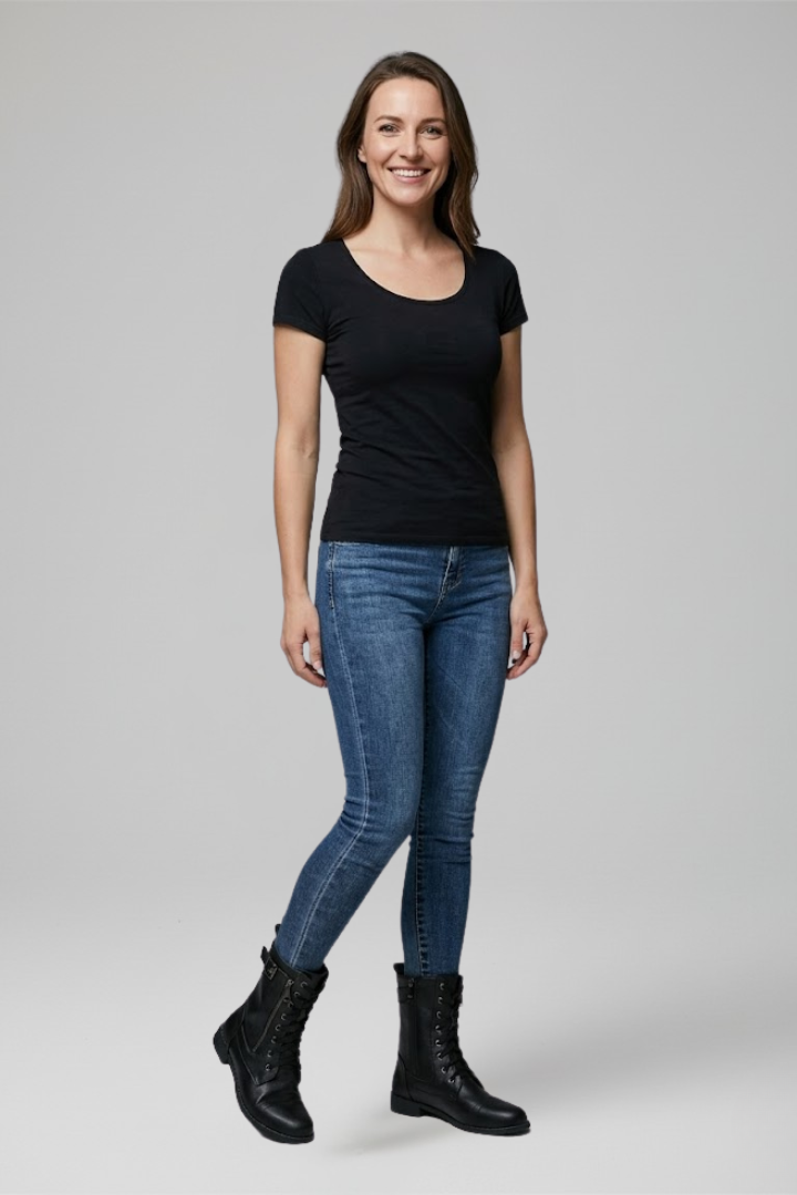 Ameliora | Bottines orthopédiques pour femme, fermeture éclair latérale