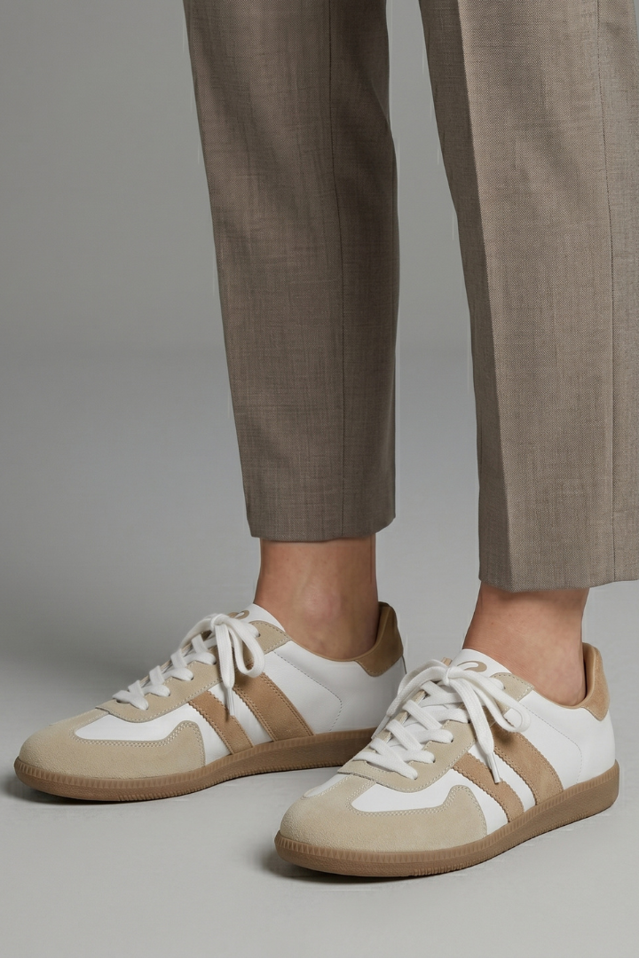 Wrenissa | Baskets orthopédiques pour femme, chaussures basses à lacets