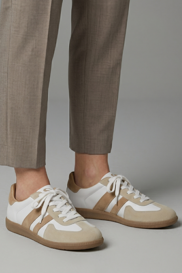 Wrenissa | Baskets orthopédiques pour femme, chaussures basses à lacets