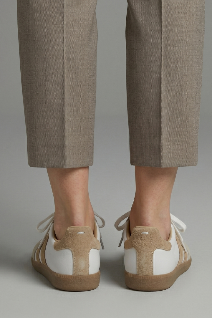 Wrenissa | Baskets orthopédiques pour femme, chaussures basses à lacets