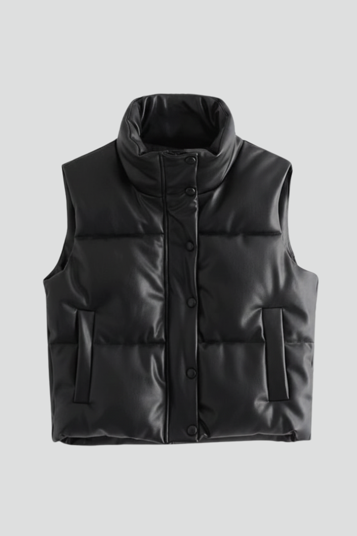 Orietta | Veste sans manches pour femme – Fermeture zippée, gilet léger et décontracté