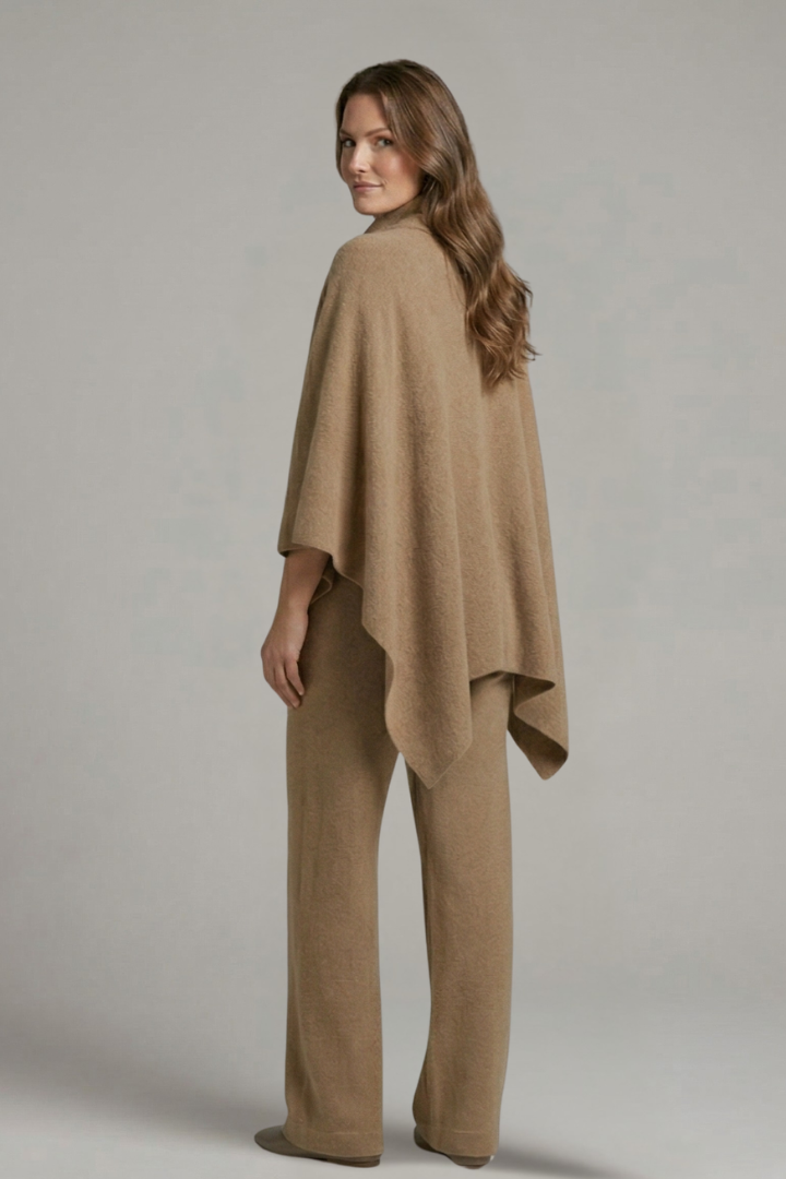 Roselith | Ensemble femme top & pantalon – Col montant